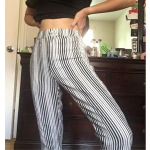 Brandy Melville Striped Pants